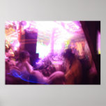 Rock Pit at Night 4 posters