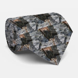 Rock Quarry Wall #4 Rock Collectors Neck Tie