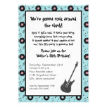 Rock & Roll Party Invitation