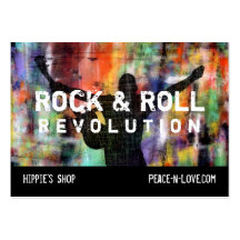 Rock & Roll Revolution Business Card