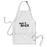 rock skull apron