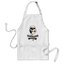 rock skull schürzen
