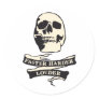 rock skull sticker