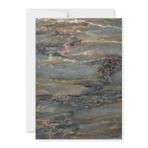 Rock Solid Earth layers Personalized Invitations