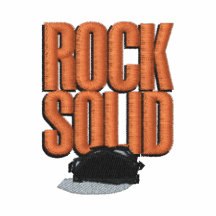 ROCK SOLID EMBROIDERED HOODIE