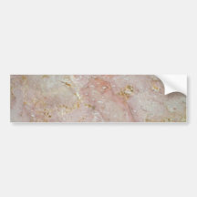 Rock Solid Pink ice Bumper Stickers