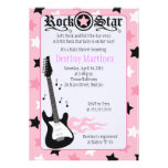 ROCK STAR 5x7 Rocker Baby Shower Invitation