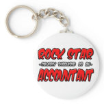 Rock Star...Accountant keychains