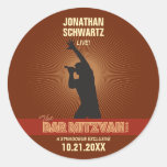 Rock Star Bar Mitzvah Sticker