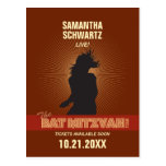 Rock Star Bat Mitzvah Save the Date Post Cards
