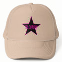 Rock Star Beige Mesh Cap hats