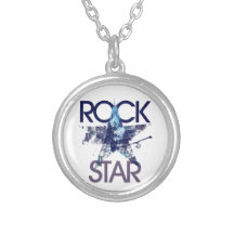 Rock Star Blue Rocker Custom Jewelry