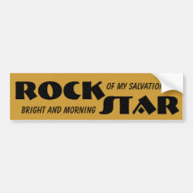 Rock/Star Bumper Sticker