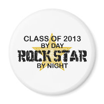 Rock Star by Night - 2013 Magnet