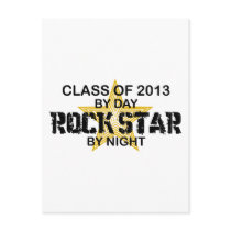 Rock Star by Night - 2013 Post Card
