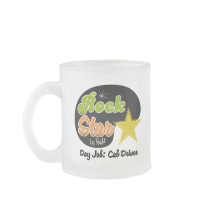Rock Star By Night - Day Job Cab Driver Coffee Mugs