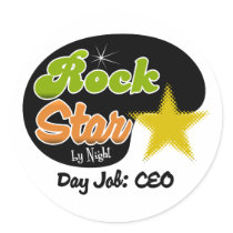 Rock Star By Night - Day Job CEO