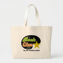 Rock Star By Night - Day Job Marketing Assistant Canvas Bag