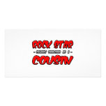 Rock Star...Cousin photo cards