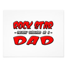 Rock Star...Dad Invite