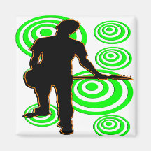 Rock Star Dude T-Shirts and Gifts Fridge Magnet