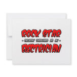 Rock Star...Electrician Invites