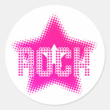 Rock star - Emo Alternative Grunge Rock Punk Scene Stickers