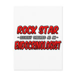 Rock Star ... Endocrinologist Post Cards