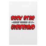 Rock Star...Girlfriend stationery