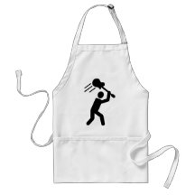 Rock star guitar apron