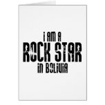 Rock Star In Bolivia Greeting Cards