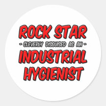 Rock Star .. Industrial Hygienist Sticker