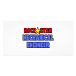 Rock Star Mechanical Engineer Photo Cards