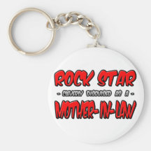 Rock Star...Mother-In-Law Key Chain