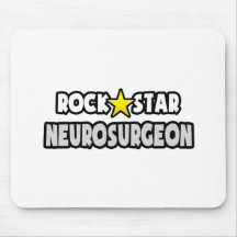 Rock Star Neurosurgeon Mouse Pads