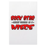 Rock Star...Niece stationery