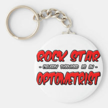Rock Star...Optometrist Keychains