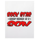 Rock Star...Son letterhead
