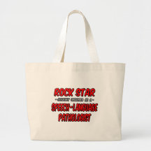 Rock Star...Speech-Language Pathologist Canvas Bag