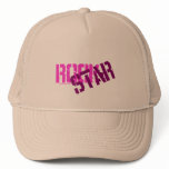 Rock Star Tan Trucker's Hat, Mesh Hat