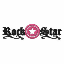 Rock Star with Pink Star Design