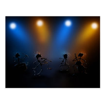 Rock Stars Post Card