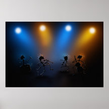 Rock stars posters