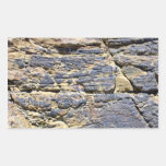 Rock Texture Rectangular Sticker