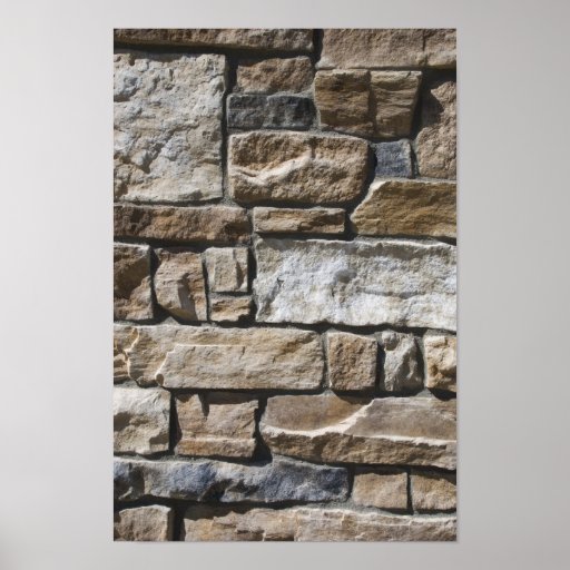 Rock Wall Poster