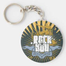 Rock You Tshirts and Gifts Key Chain