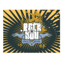 Rock You Tshirts and Gifts Post Card