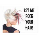 ROCK your hair!!! Post Cards