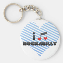 Rockabilly Key Chain
