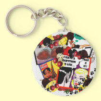 Rockabilly  Pop keychains